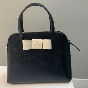 Black Kate Spade purse (worn once)